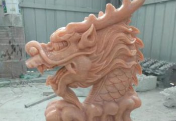 宁夏具有传统工艺特色的公园喷泉龙头石雕