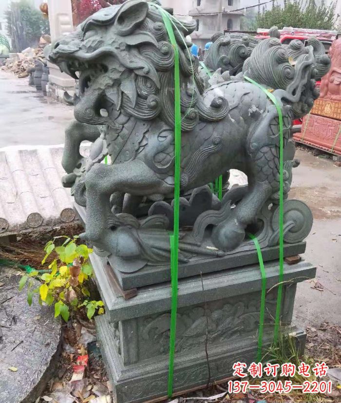 宁夏麒麟之美——灵动古典古朴的古代神兽石雕