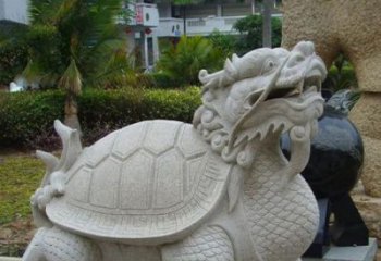 宁夏中领雕塑：古典神兽龙龟石雕精神的传承