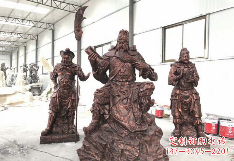 宁夏雕刻关公,传承历史文化