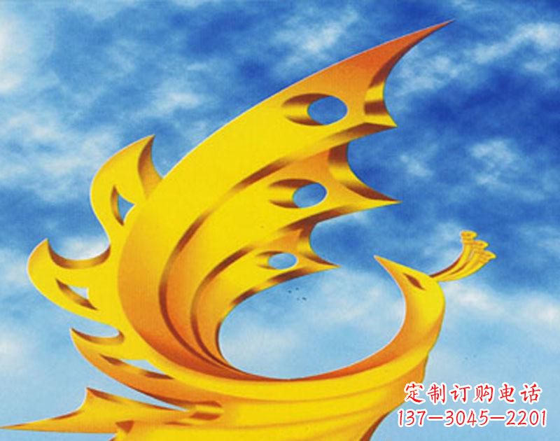 宁夏欣赏高贵凤凰雕塑