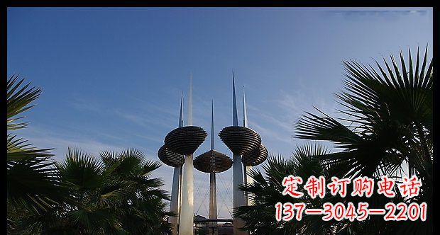 宁夏不锈钢避雷针抽象雕塑