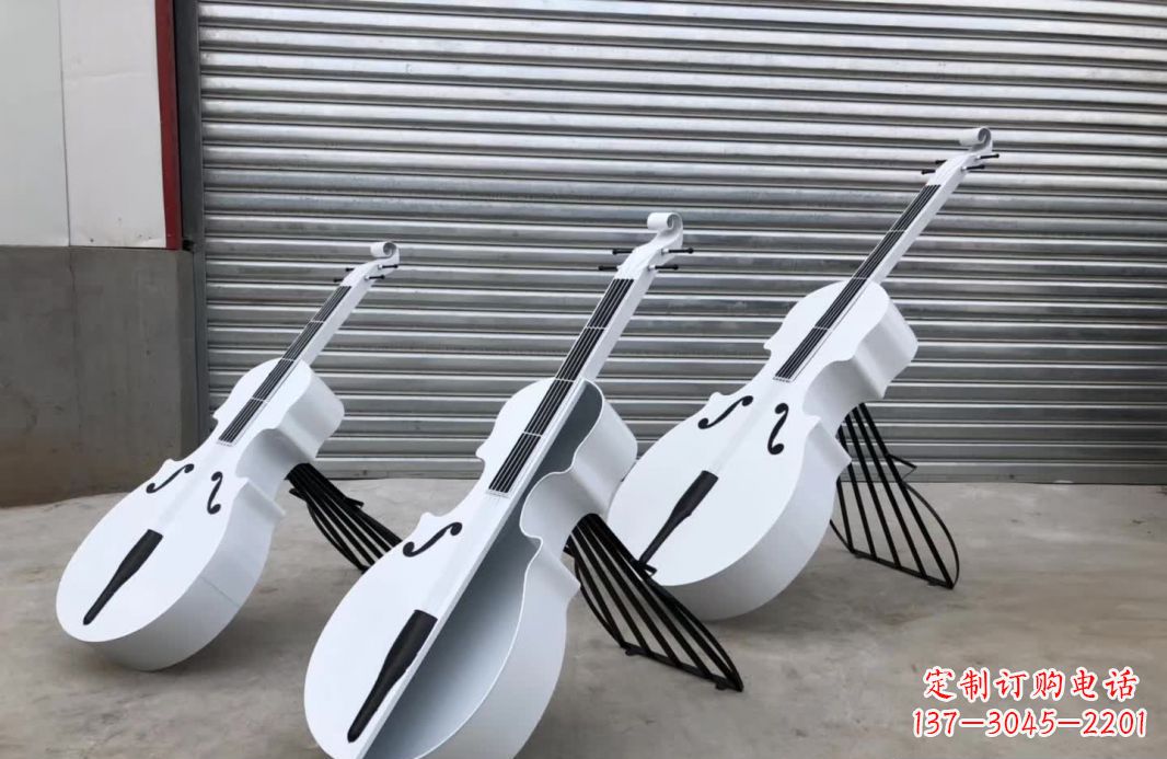 宁夏精美的不锈钢大提琴雕塑,让你的空间更加温馨