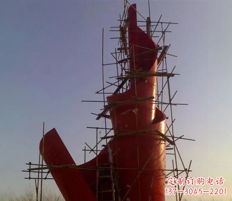 宁夏不锈钢火炬景观雕塑