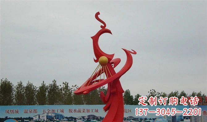 宁夏魅力凤凰、艺术与象征——中领雕塑凤凰雕塑
