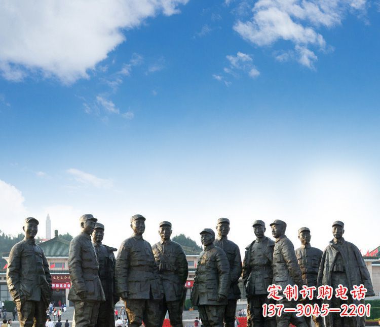 宁夏传承红军英雄,让时光永流传的红军人物石雕