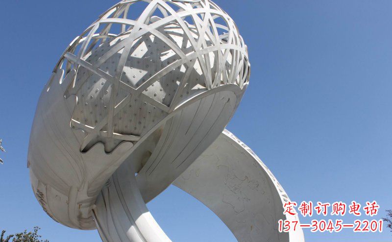 宁夏中领雕塑珠宝戒指雕塑是一款以不锈钢为原材…