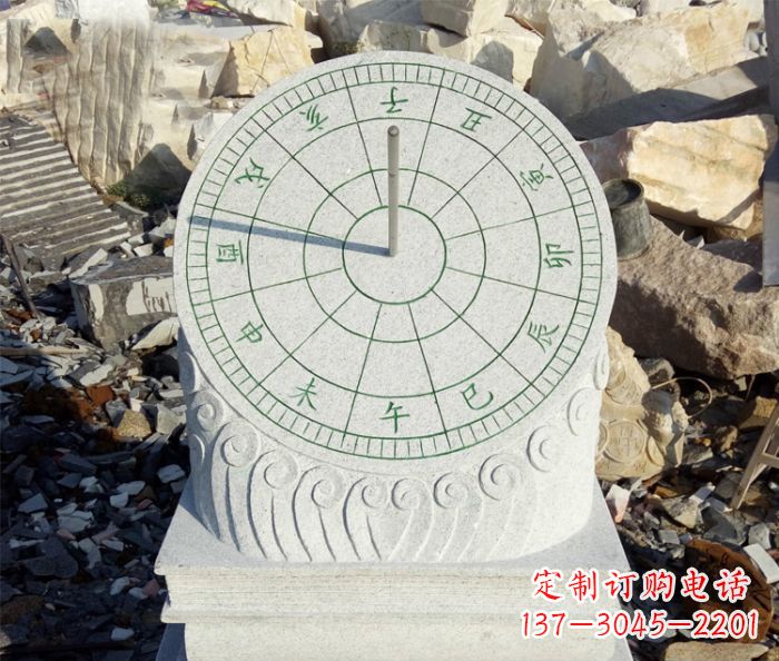 宁夏精美的日晷雕塑,添彩您的广场