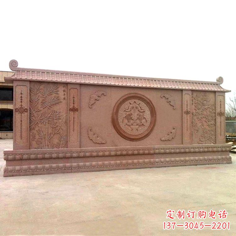 宁夏定制影壁石雕,让你的空间拥有精美雕塑