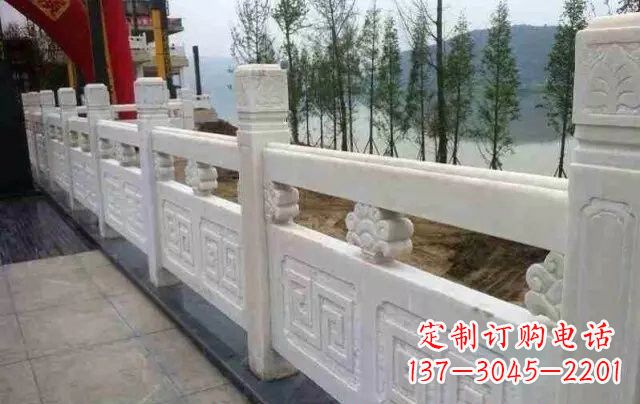 宁夏专业精致的汉白玉栏板雕塑