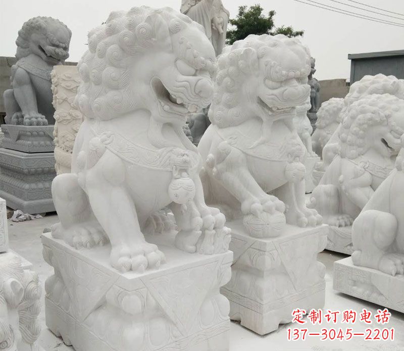 宁夏流传千古的狮子雕塑