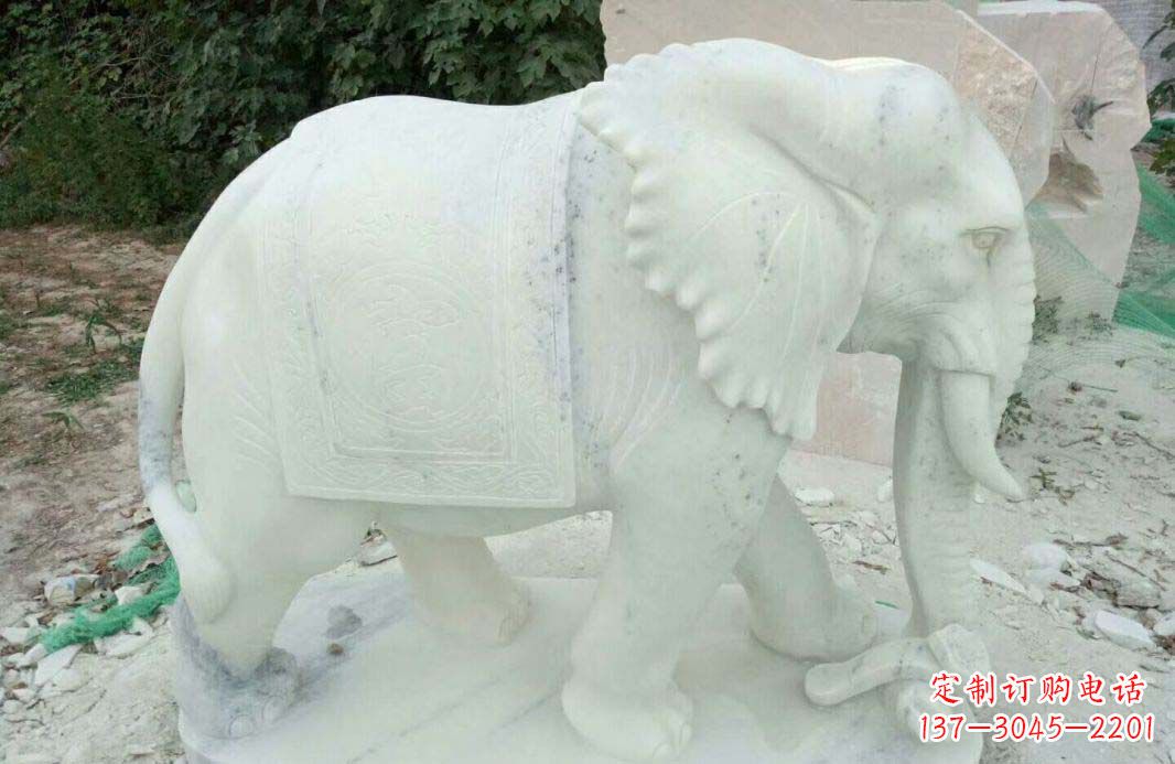 宁夏山寨大象雕塑,唤醒宅邸辉煌