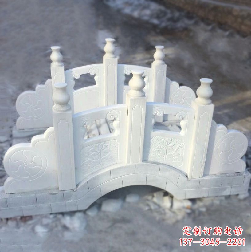 宁夏汉白玉石拱桥