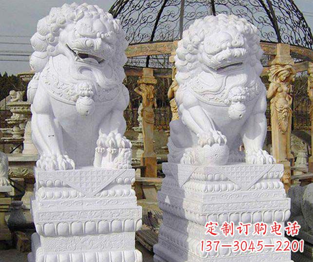 宁夏历久弥新的狮子石雕