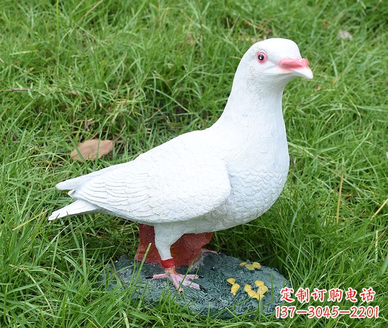 宁夏和平鸽雕塑图片