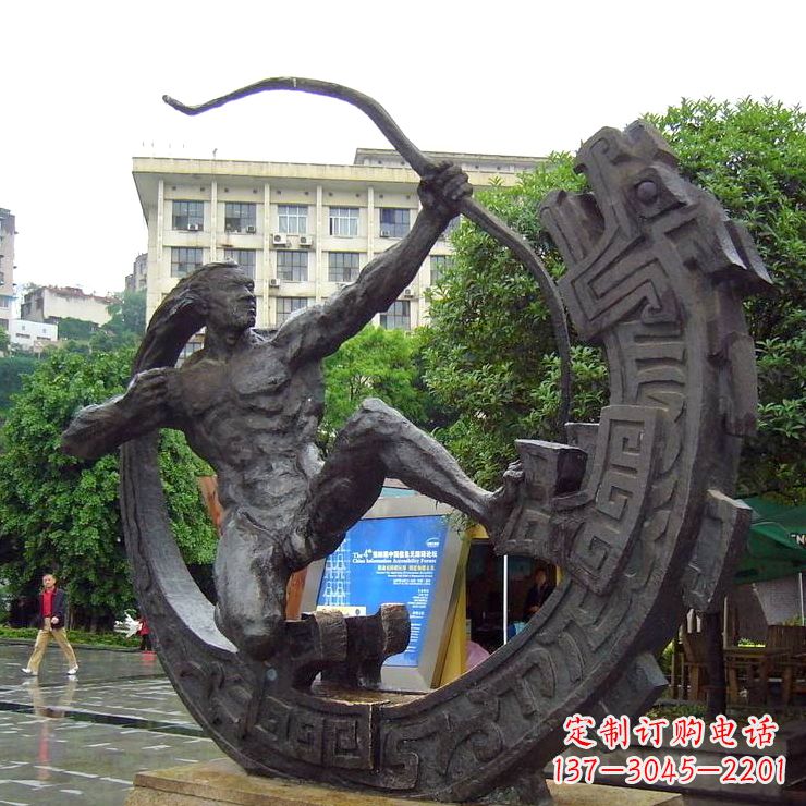 宁夏传承古老神话,领略城市历史文化:后羿射日…