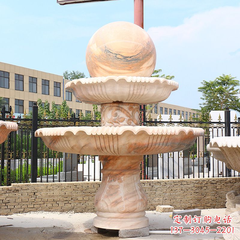 宁夏湖南石雕风水球,传统工艺与现代美学完美结合