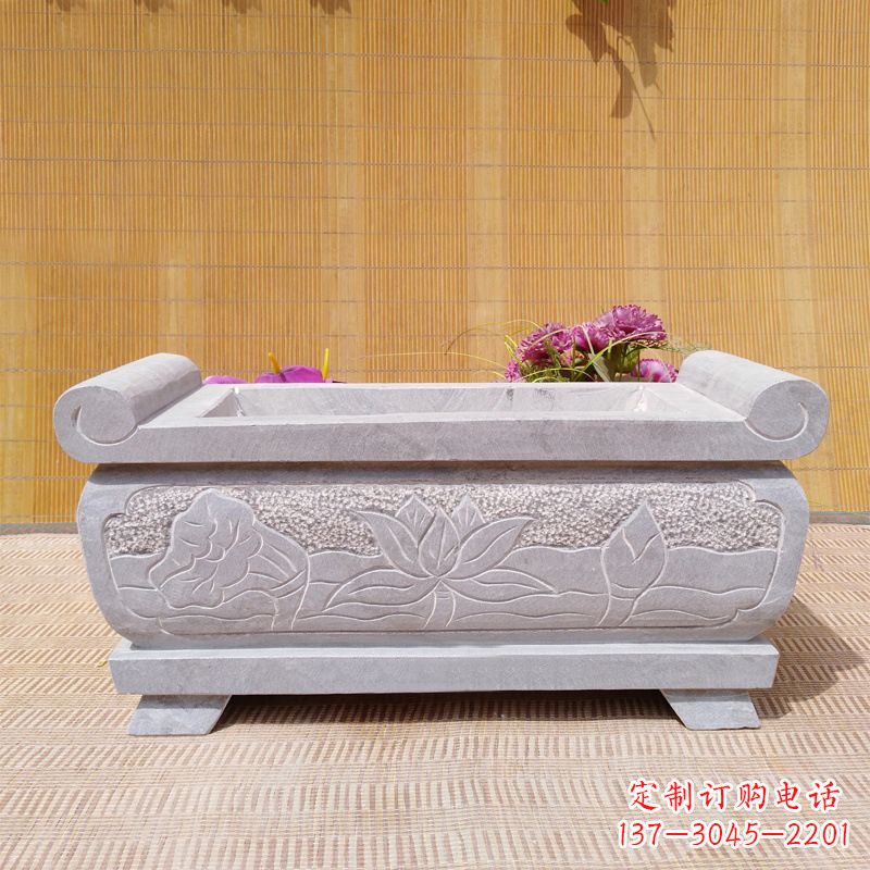 宁夏花岗岩香炉石雕:展现传统文化的华美之美