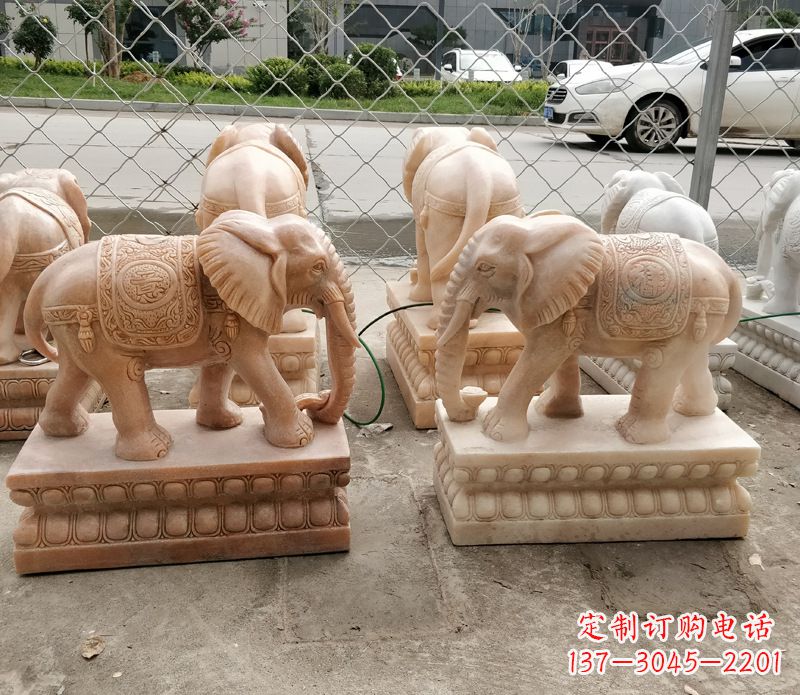 宁夏品质过硬的石雕大象