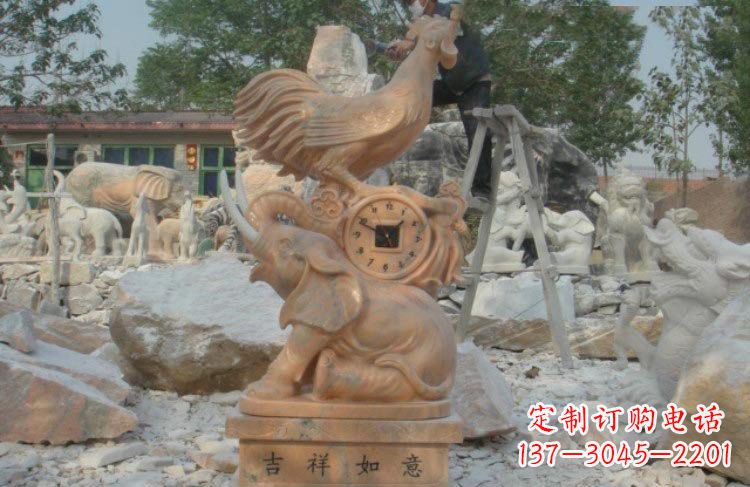 宁夏精美的公鸡石雕,带您回到传统