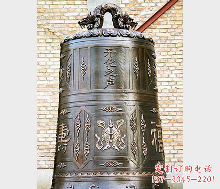 宁夏金光寺景观铜钟