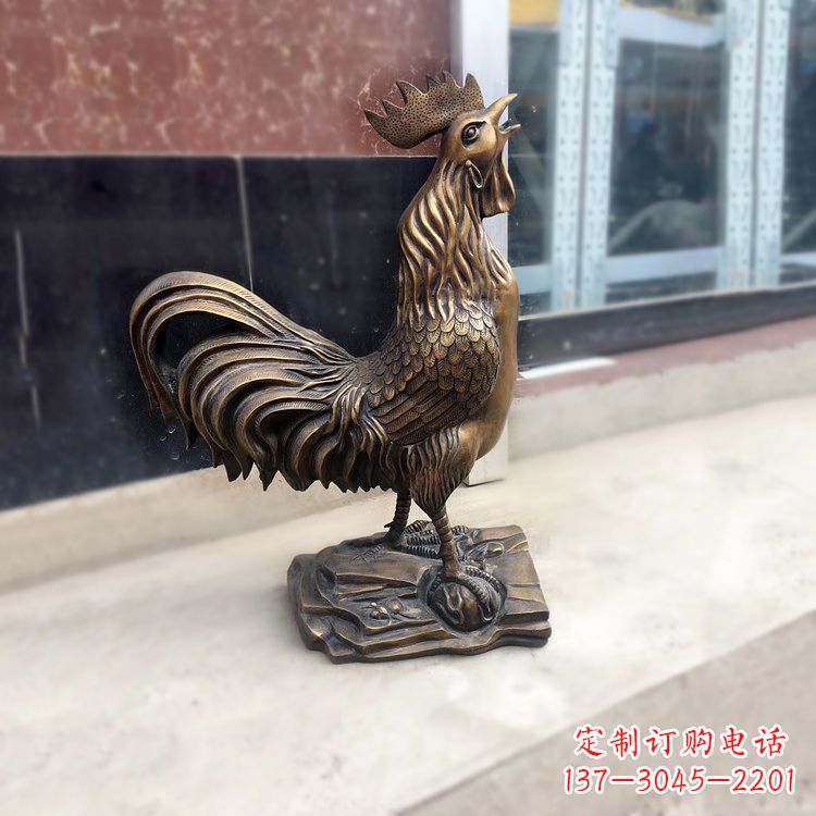 宁夏中领雕塑出品的精美纯铜动物雕塑,是一款具…