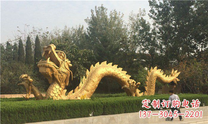 宁夏中领雕塑:传承传统,铸就精美金龙雕塑