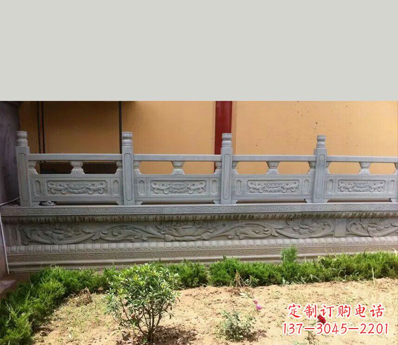 宁夏尊贵而古典的大理石栏板雕塑