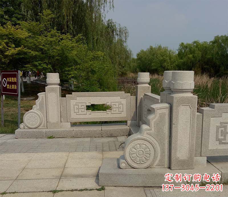 宁夏大理石栏板石雕,精美绝伦