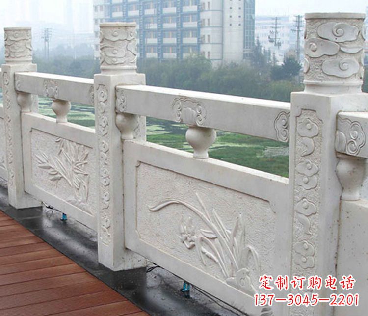 宁夏精巧雕刻,优质大理石栏板石雕