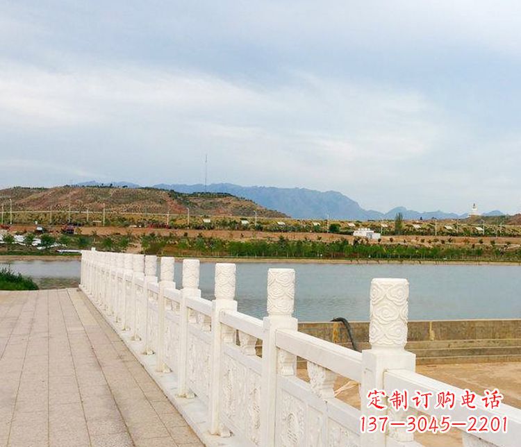 宁夏高贵大气的石头栏板雕塑