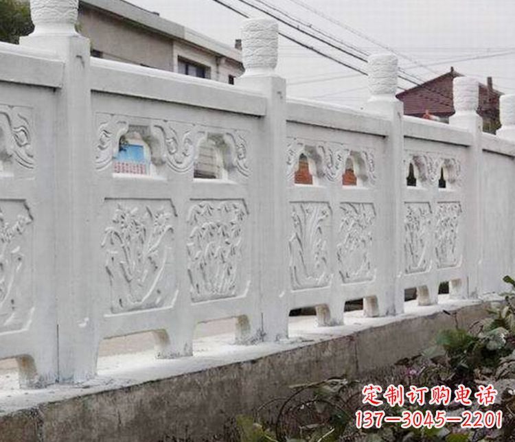 宁夏优雅大理石栏板雕塑