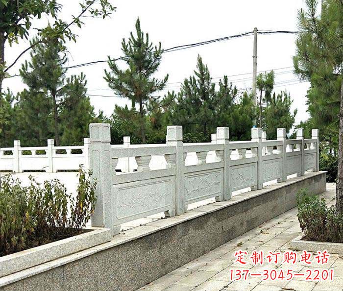宁夏大理石栏杆雕塑:精致的定制艺术品
