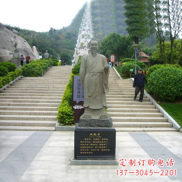 宁夏历史名人大理石雕塑