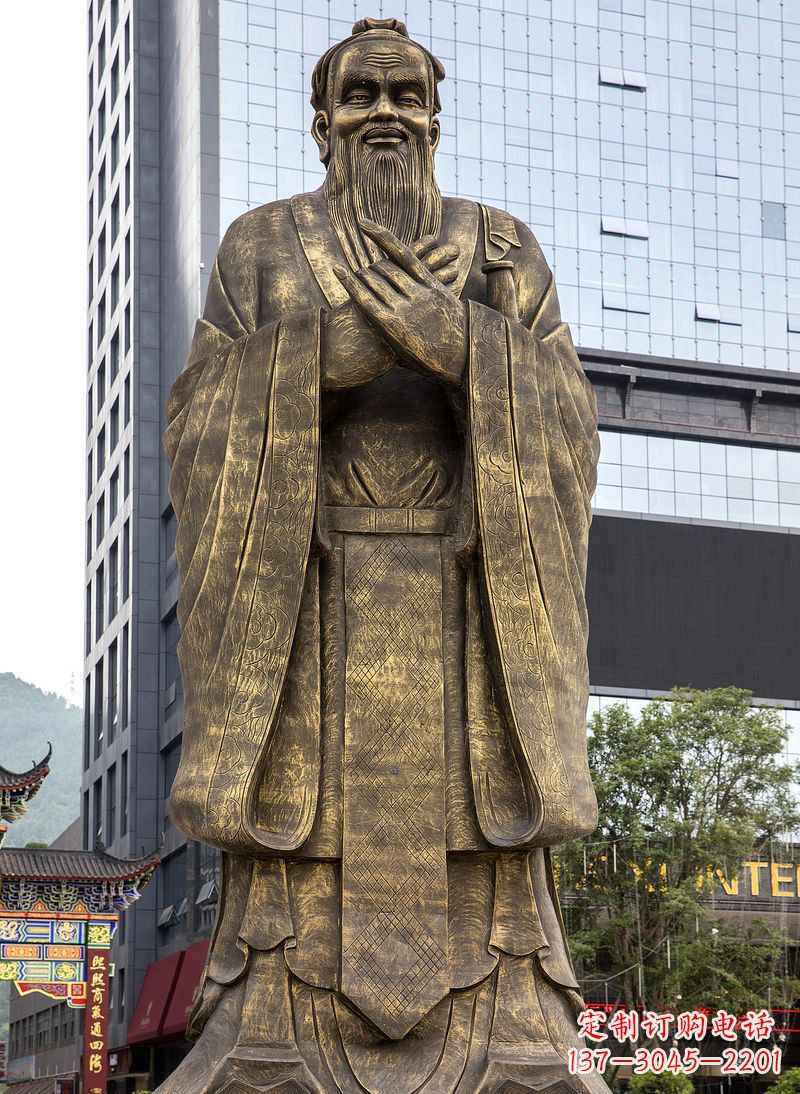 宁夏传承古代名人铜雕,一件件精美雕塑装点你的生活