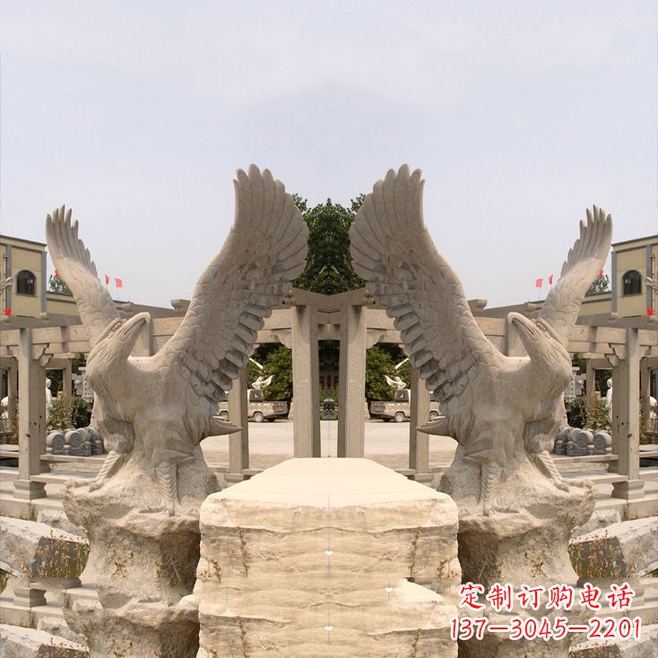 宁夏老鹰砂岩雕塑:以精美雕塑点缀你的生活