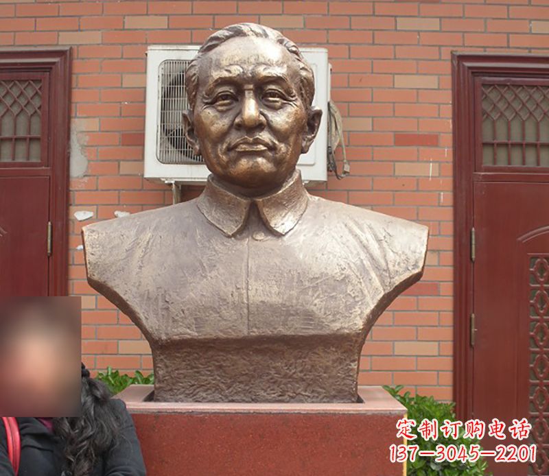 宁夏铜雕李四,与众不同的光头匠艺