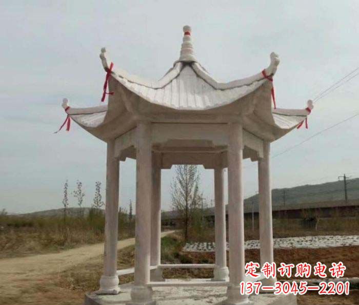 宁夏凉亭雕塑定制--领雕塑