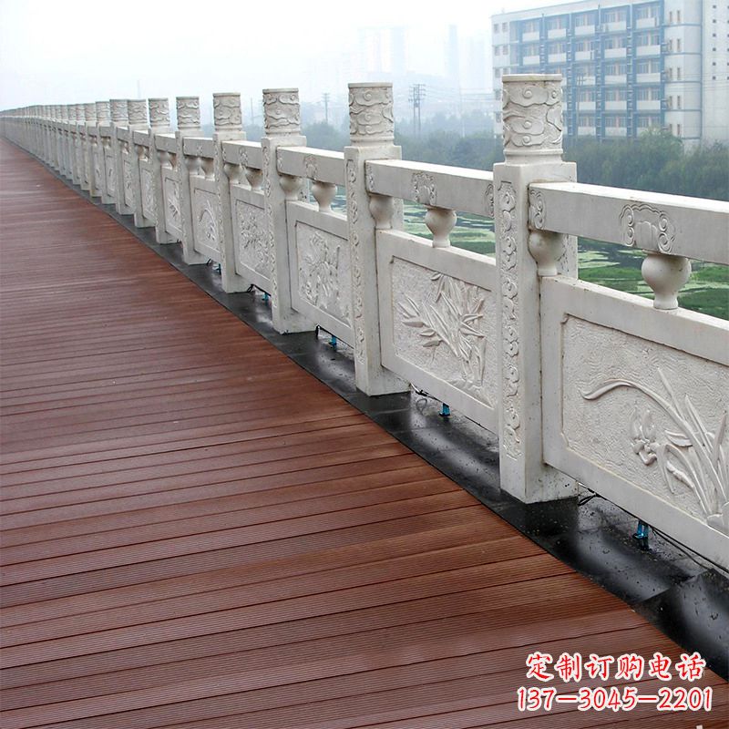 宁夏中领雕塑|路桥石栏板雕塑