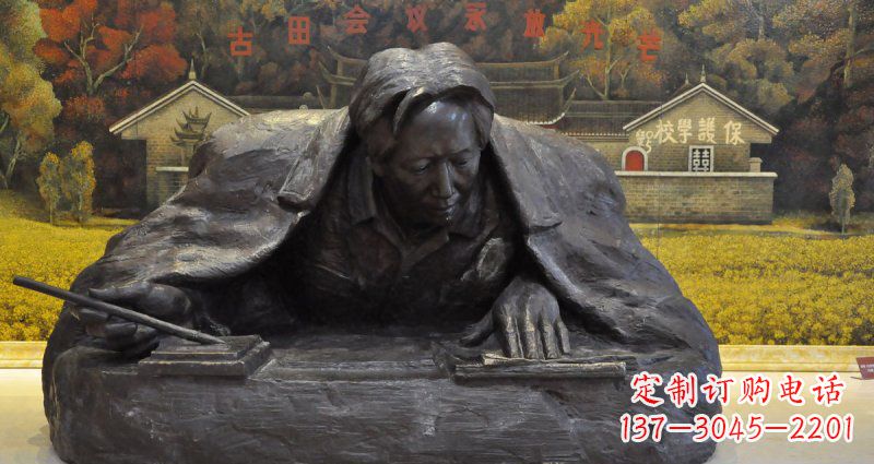 宁夏雕刻毛主席专属铜雕