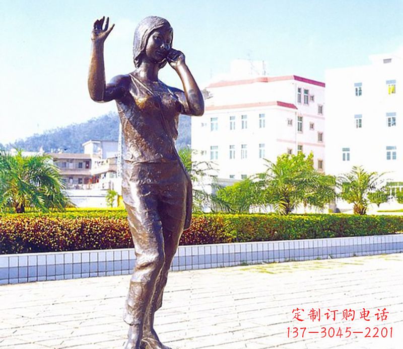 宁夏美女雕塑——一种经典的室外观赏雕塑