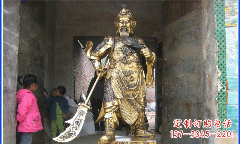 宁夏铸魂关公雕塑,让古老传说继续传承