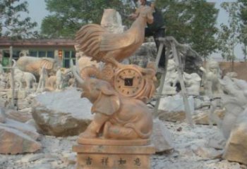 宁夏精美的公鸡石雕，带您回到传统