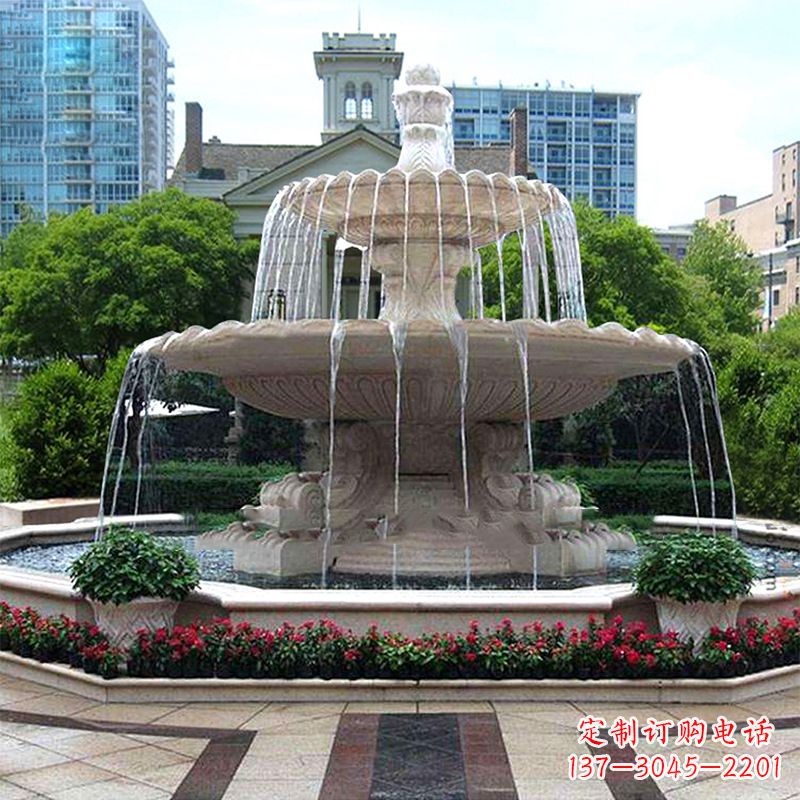 宁夏优质喷泉石雕,造就美好风水