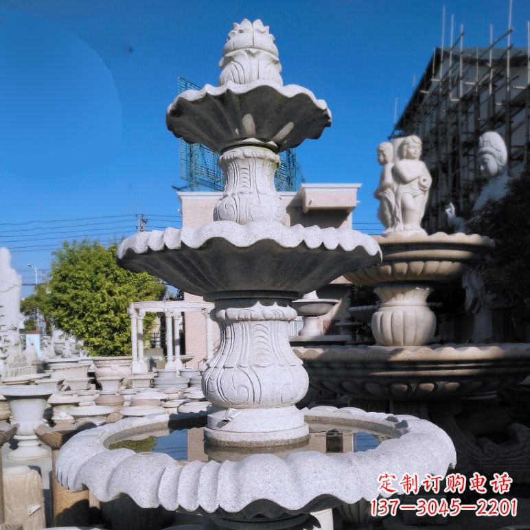 宁夏中领雕塑喷泉雕塑,浪漫融入现代设计