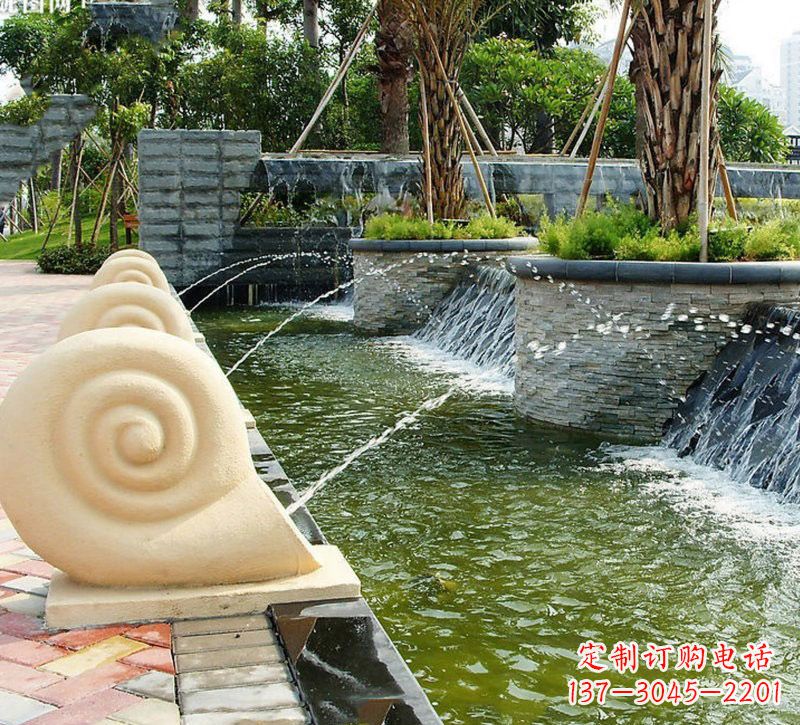 宁夏蜗牛石雕塑|带你走进自然的美丽