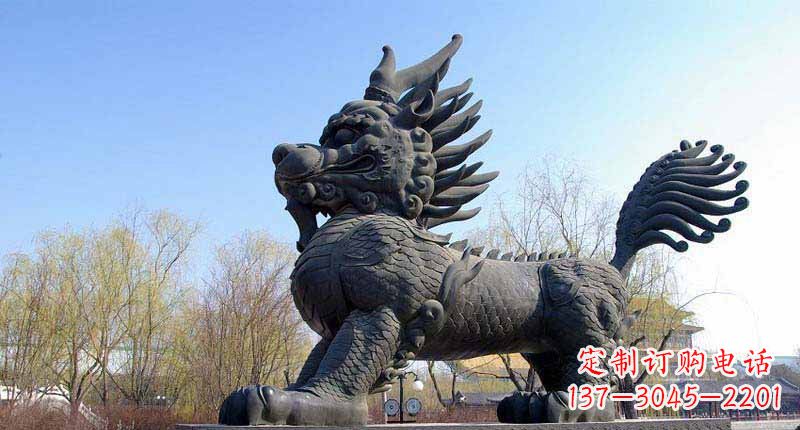 宁夏麒麟园林雕塑定制,实现自己的精美艺术之旅