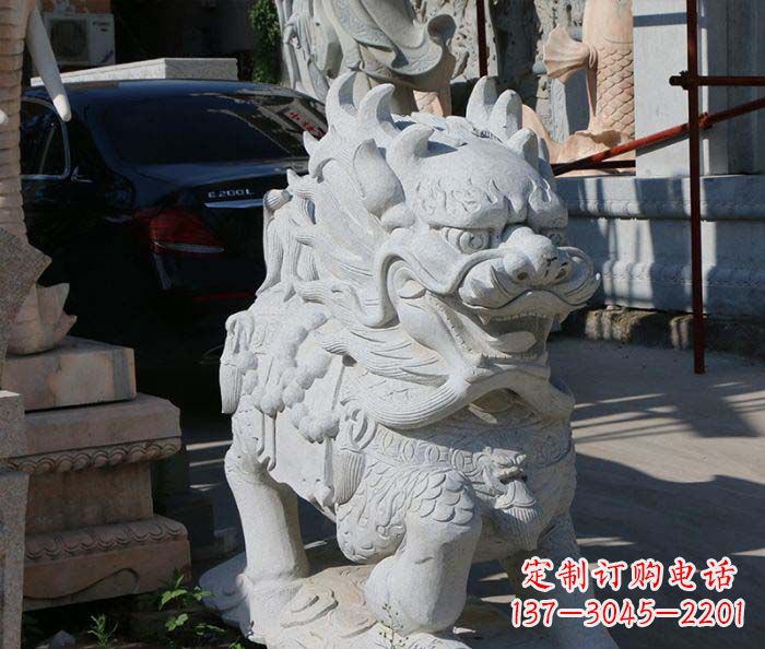 宁夏精致的麒麟雕塑,艺术之美绽放世间
