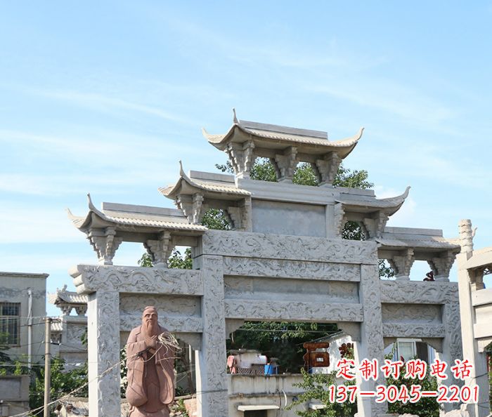 宁夏牌坊石雕,为您增添质感与智慧的魅力