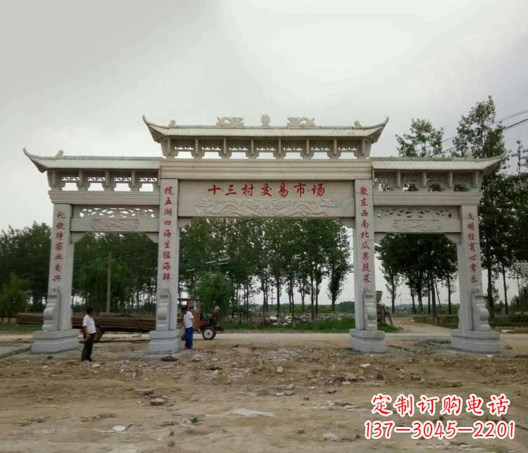 宁夏精美石牌坊雕塑,令你惊艳无比